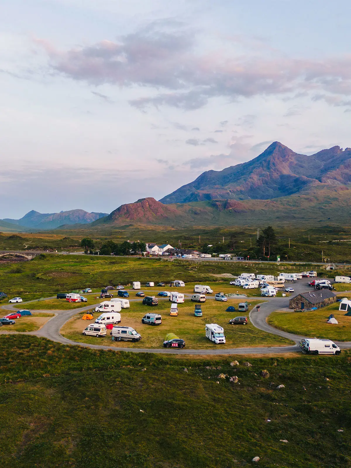 Sligachan Campsite — responsible campervan stay