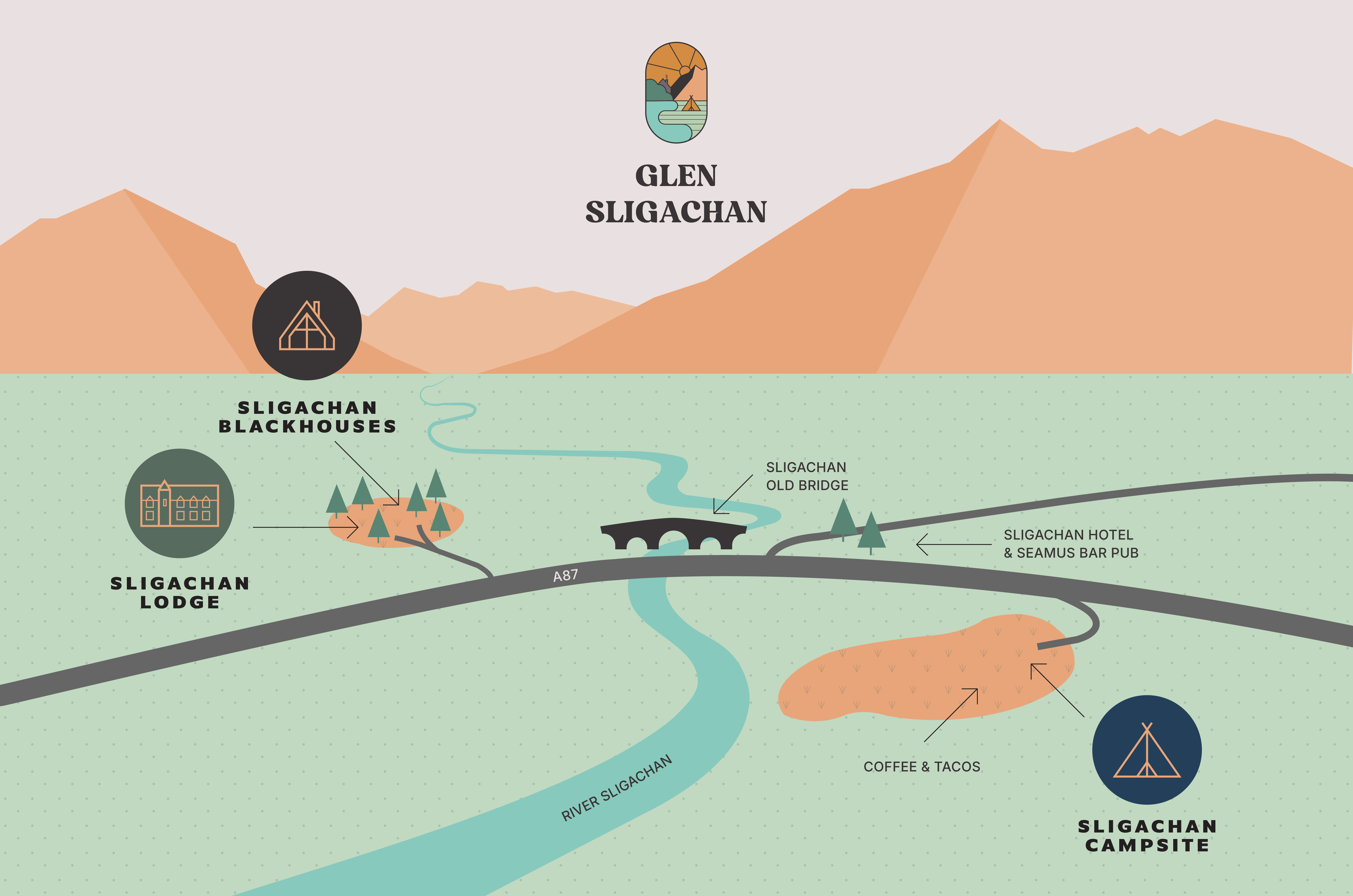 Glen Sligachan Self Catering Accomodation on the Isle of Skye